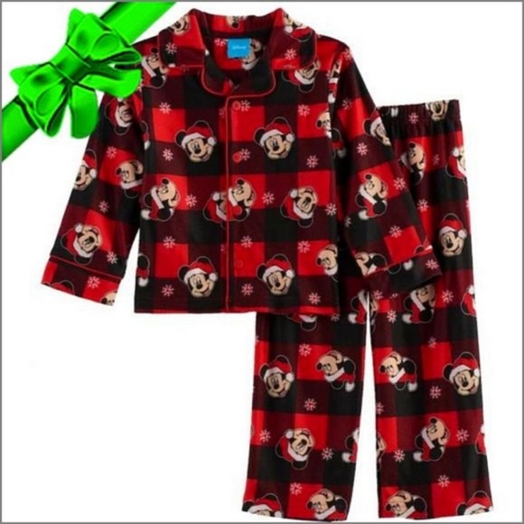 ❣️LAST ONE❣️ Mickey Pajama Set #2fo6k3d3a - Picture 3 of 5